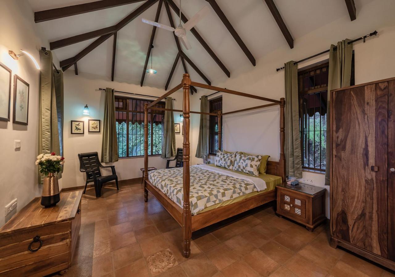 Saffronstays Niramay, Torna-Rajgad - Rustic Pool Villa With A Gazebo And Great Forest Views Marg Asni Экстерьер фото