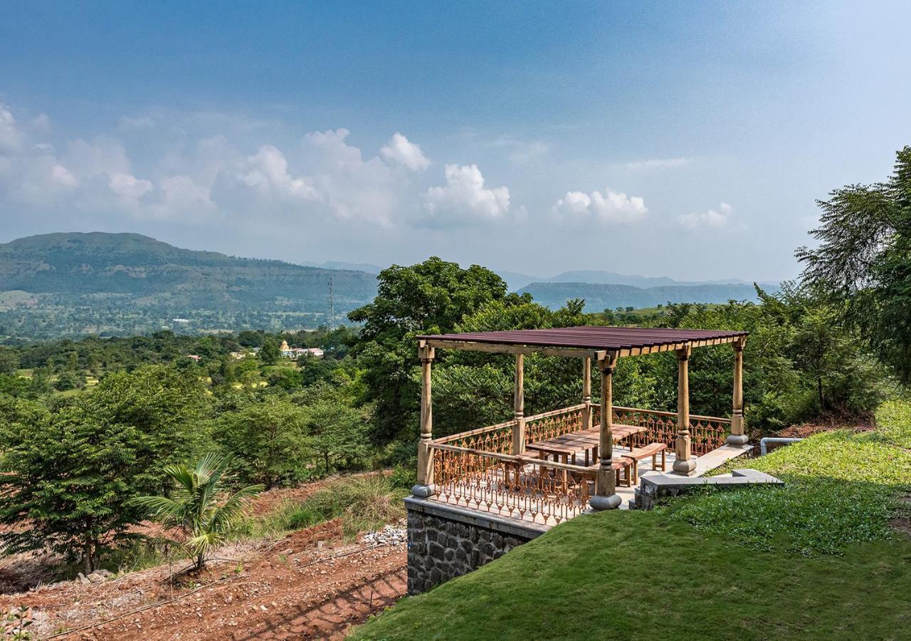 Saffronstays Niramay, Torna-Rajgad - Rustic Pool Villa With A Gazebo And Great Forest Views Marg Asni Экстерьер фото